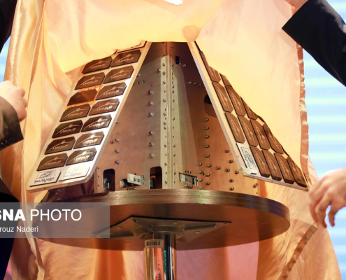 رونمایی از ماهواره سبک سنجشی و مخابراتی کوثر در اختتامیه دومین جایزه ملی فناوری نکست